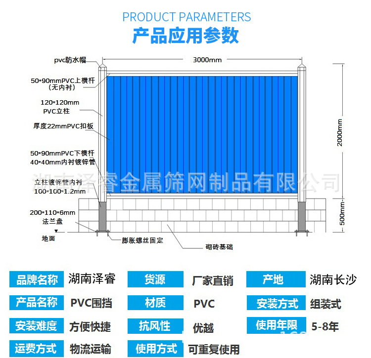 實體工廠 工地施工圍擋 市政工程建筑圍擋 道路施工臨時移動圍擋